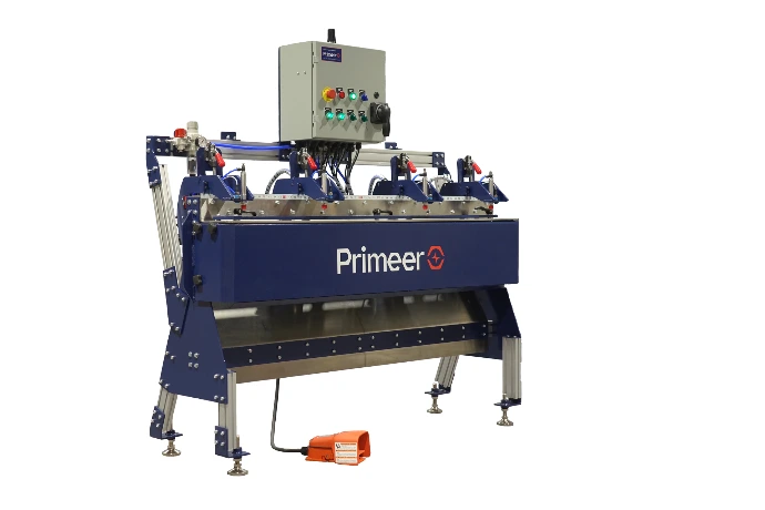 Custom Built Machine with PLC controls built by Primeer